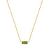 14kt Gold Tourmaline Necklace